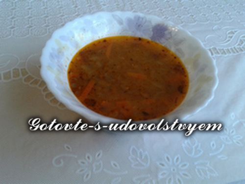 чечевичный суп1