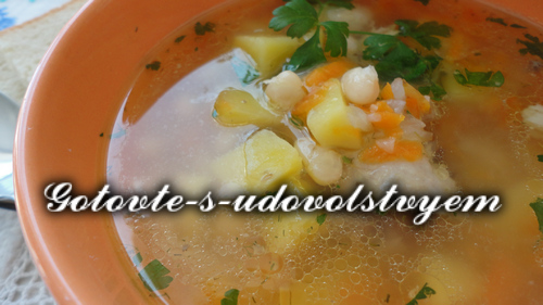 Фасолевый суп без мяса — рецепт с фото